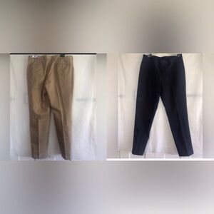 Brooks Brothers chino pants x2 Tan & Blue men’s 40x34